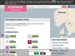 Sites similar to butikskartan.se