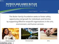Sites similar to butlerfamilyfoundation.org