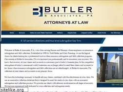 Sites similar to butlerlaw.com