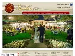 Sites similar to butlersignatureevents.com