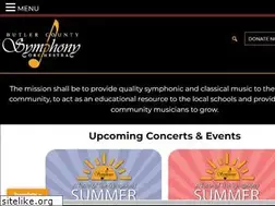 Sites similar to butlersymphony.org