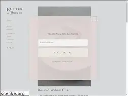 Sites similar to butterandbrioche.com