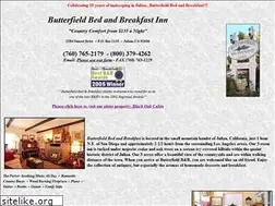Sites similar to butterfieldbandb.com