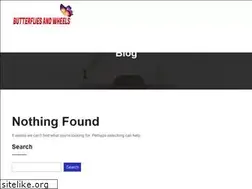 Sites similar to butterfliesandwheels.com