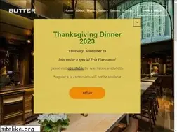 Sites similar to butterrestaurant.com