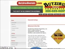 Sites similar to butzirusrentals.com