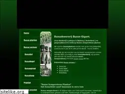 Sites similar to buxusgigant.nl