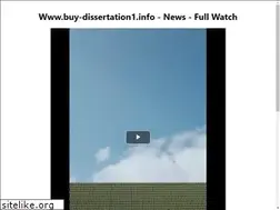 Sites similar to buy-dissertation1.info