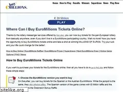 Sites similar to buy-euromillions.com