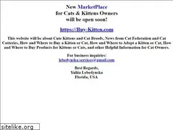 Sites similar to buy-kitten.com