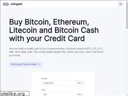 Sites similar to buy.coingate.com