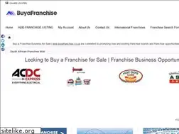 Sites similar to buyafranchise.co.za