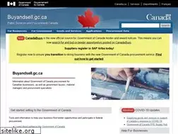 Sites similar to buyandsell.gc.ca