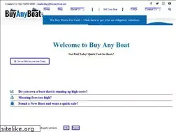 Sites similar to buyanyboat.net