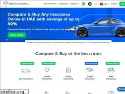 Sites similar to buyanyinsurance.ae