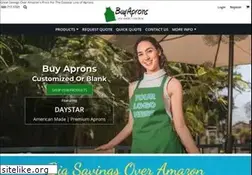 Sites similar to buyaprons.com