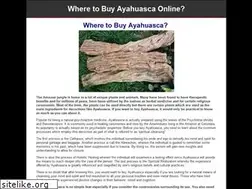 Sites similar to buyayahuasca.com