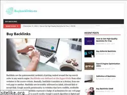 Sites similar to buybacklinks.co