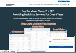 Sites similar to buybacklinkscheap.com