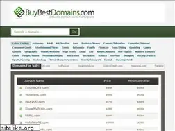 Sites similar to buybestdomains.com