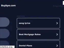 Sites similar to buybye.com