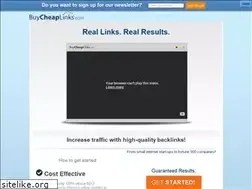 Sites similar to buycheaplinks.com