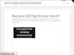 Sites similar to buychurchledsigns.com