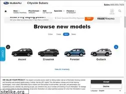 Sites similar to buycitysidesubaru.com