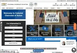 Sites similar to buycolonialchevrolet.com
