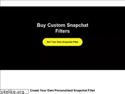 Sites similar to buycustomgeofilters.com