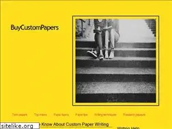 Sites similar to buycustompapers.com
