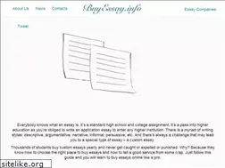 Sites similar to buyessay.info