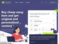 Sites similar to buyessayscheap.com