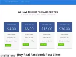 Sites similar to buyfbpostlikes.com