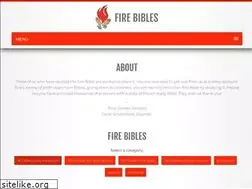 Sites similar to buyfirebibles.com