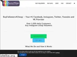 Sites similar to buyfollowers4cheap.com