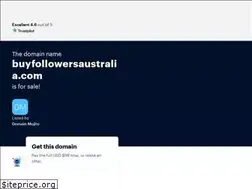 Sites similar to buyfollowersaustralia.com