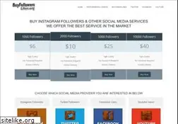 Sites similar to buyfollowerslikes.org