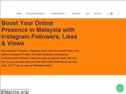 Sites similar to buyfollowersmalaysia.com