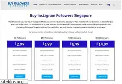 Sites similar to buyfollowerssingapore.com