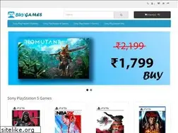 Sites similar to buygames.in