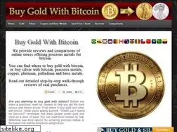 Sites similar to buygoldwithbitcoin.com