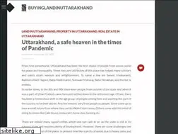 Sites similar to buyinglandinuttarakhand.wordpress.com