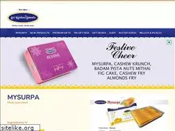 Sites similar to buykrishnasweets.com