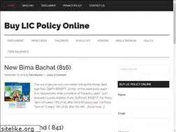 Sites similar to buylicpolicyonline.in