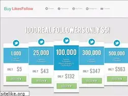 Sites similar to buylikesfollow.com