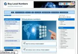 Sites similar to buylocalnumbers.com