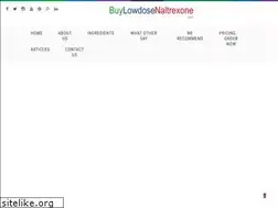 Sites similar to buylowdosenaltrexone.com