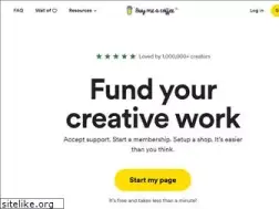Sites similar to buymeacoffee.com