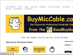 Sites similar to buymiccable.com